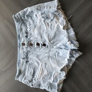 Mossimo High Rise Jean Shorts